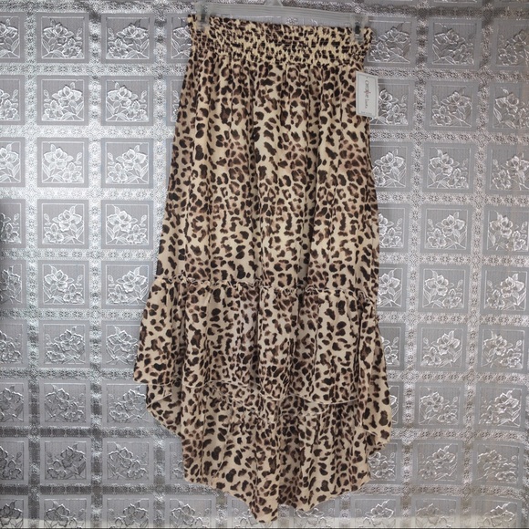 NWT Creative Looks Hi-Low Skirt Swim Cover Up - Picture 2 of 7
